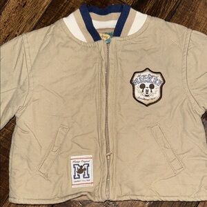 Disney Tan Mickey Kids Jacket